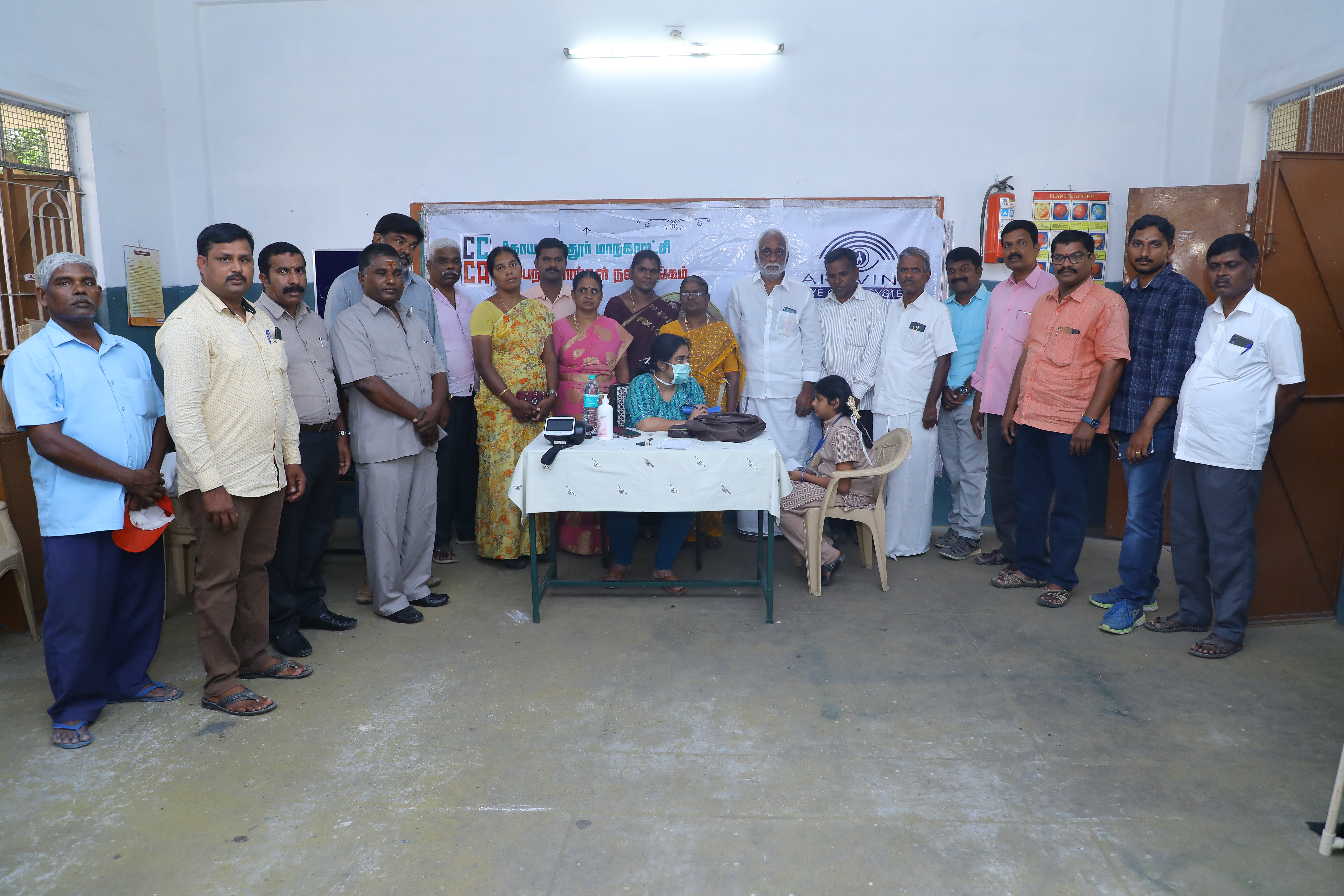 Eye Camp in Elementary School