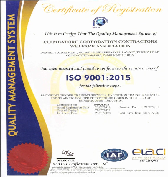 ISO Certification